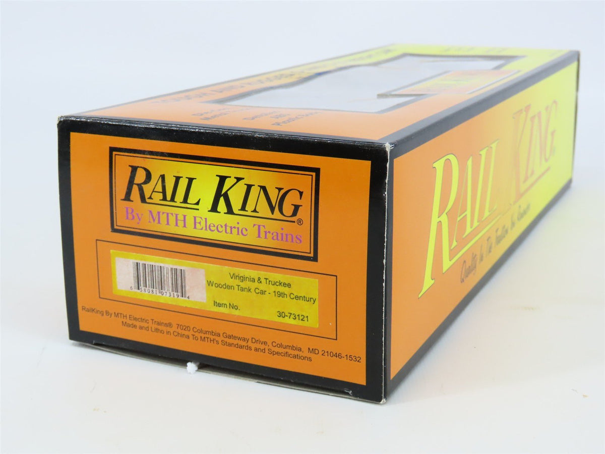 O Gauge 3-Rail MTH Rail King 30-73121 V&amp;T Virginia &amp; Truckee Water Car #120