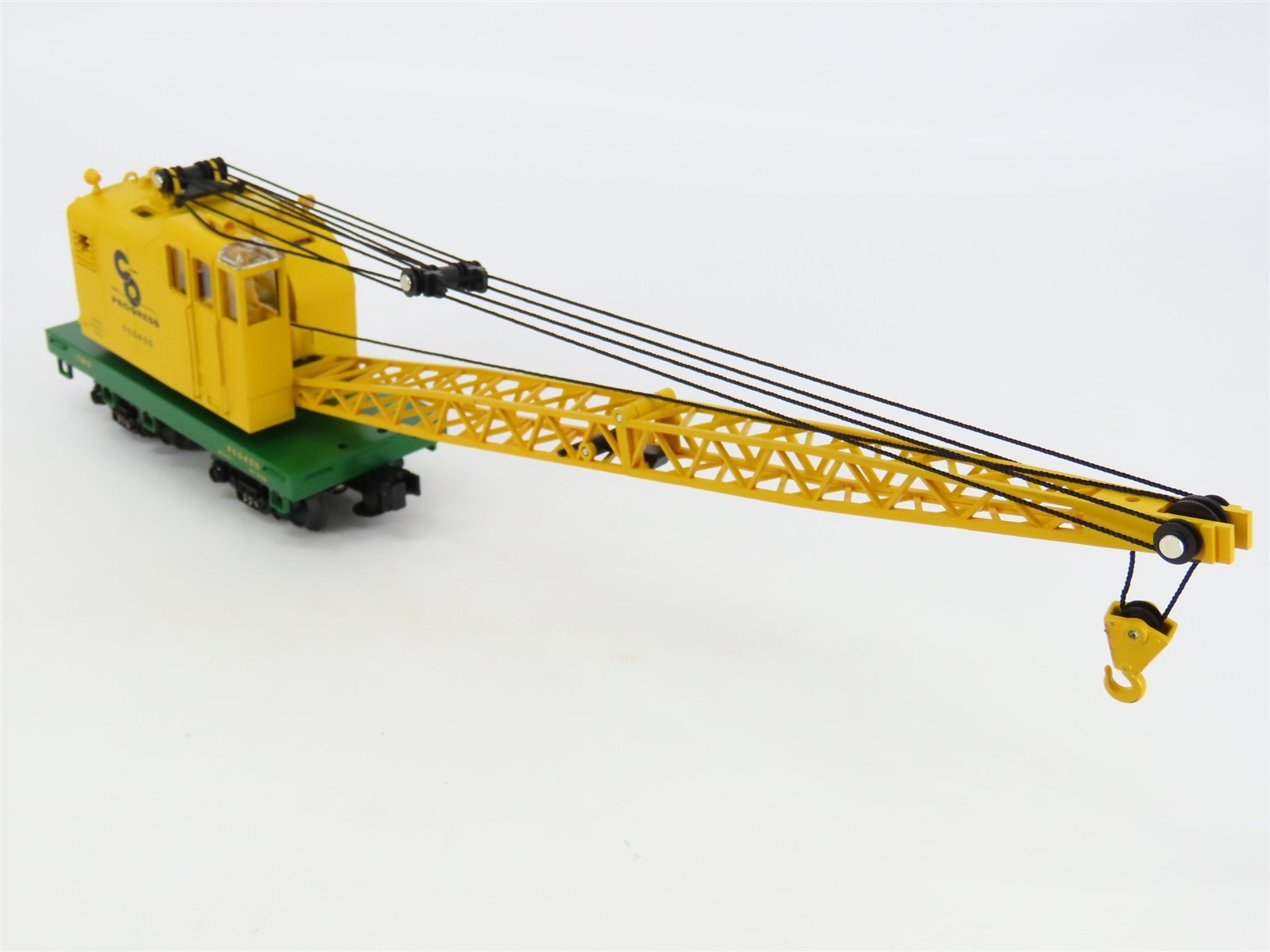 O Gauge 3-Rail MTH Rail King 30-79031 C&O Chesapeake & Ohio Crane Car #960400