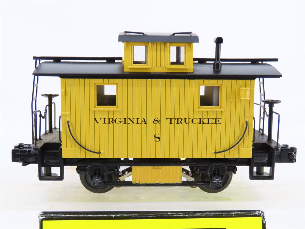 O Gauge 3-Rail MTH Rail King 30-7796 V&amp;T Virginia &amp; Truckee Bobber Caboose #8