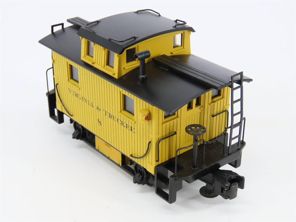 O Gauge 3-Rail MTH Rail King 30-7796 V&amp;T Virginia &amp; Truckee Bobber Caboose #8