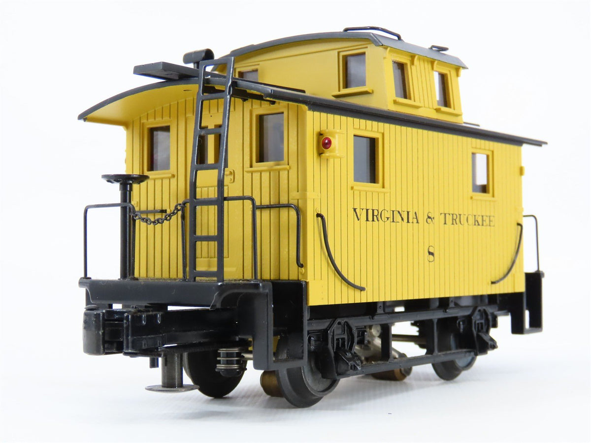 O Gauge 3-Rail MTH Rail King 30-7796 V&amp;T Virginia &amp; Truckee Bobber Caboose #8