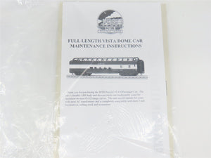 O Gauge 3-Rail MTH Rail King 20-6786 SP Daylight Vista Dome Passenger #3601