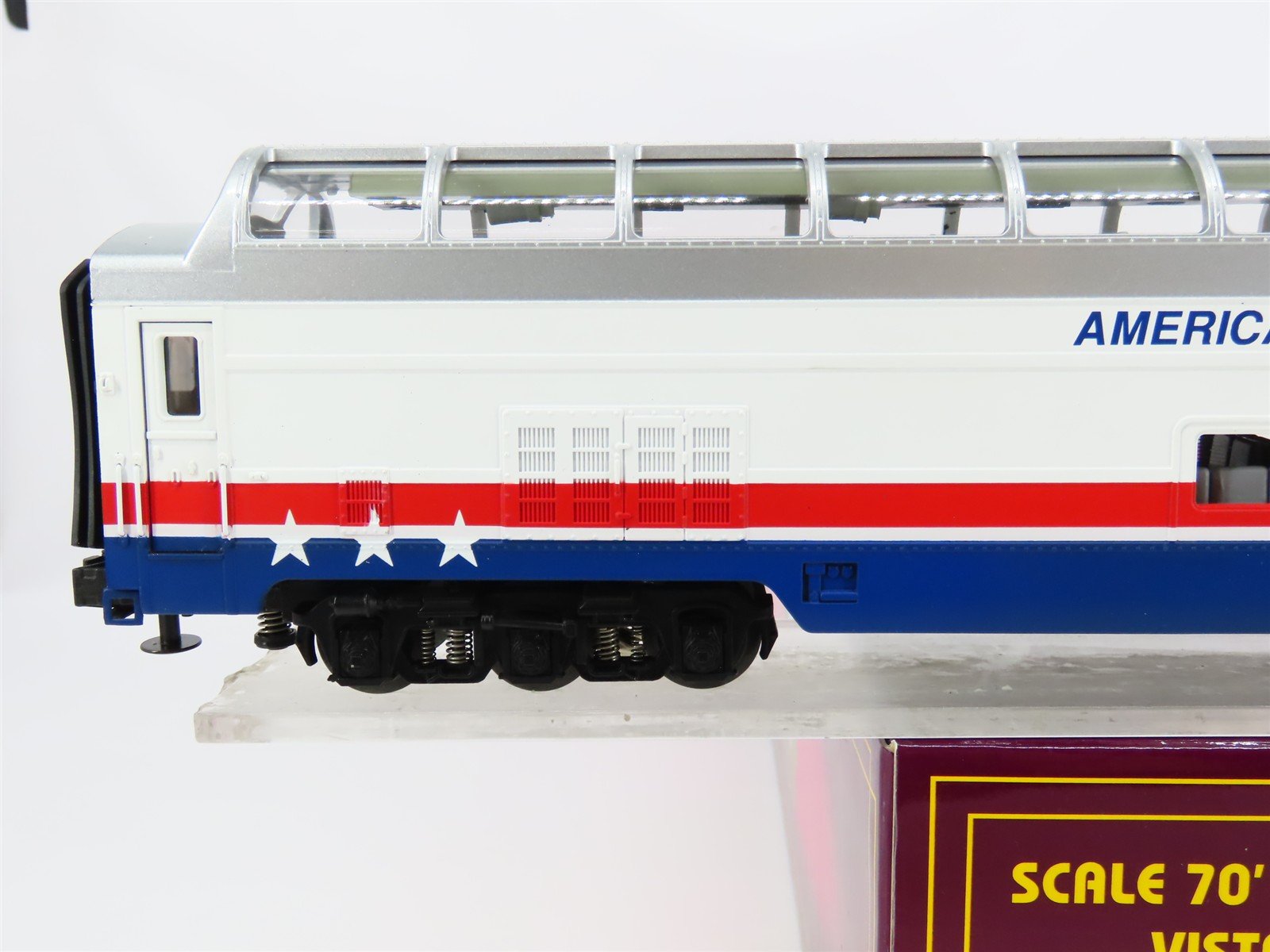 O Gauge 3-Rail MTH 20-6793 American Freedom Glen Onoko Vista Dome Passenger Car