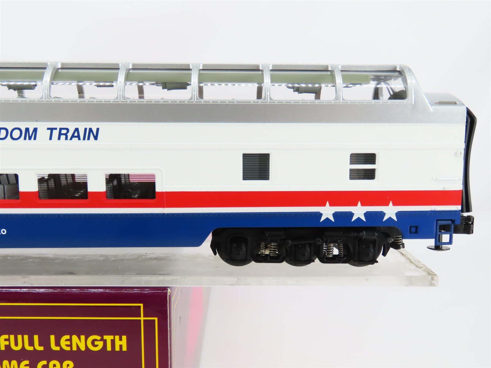 O Gauge 3-Rail MTH 20-6793 American Freedom Glen Onoko Vista Dome Passenger Car