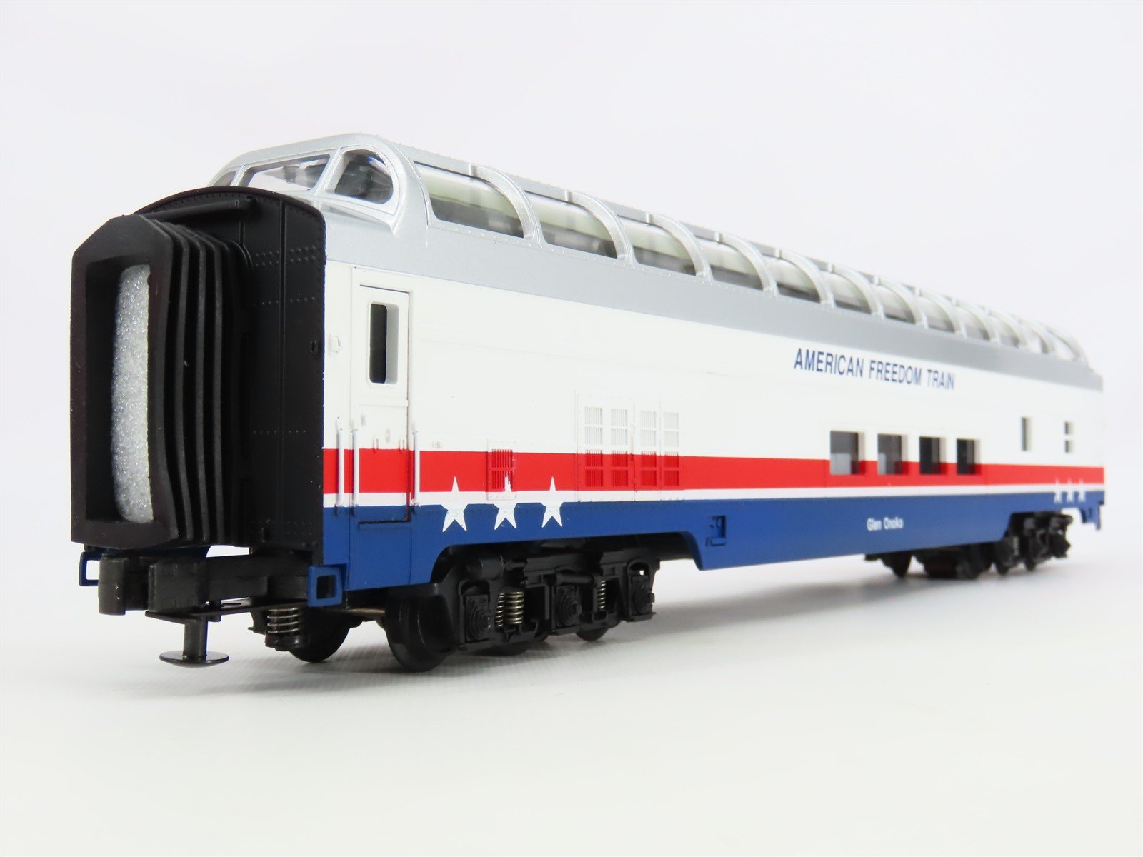 O Gauge 3-Rail MTH 20-6793 American Freedom Glen Onoko Vista Dome Passenger Car