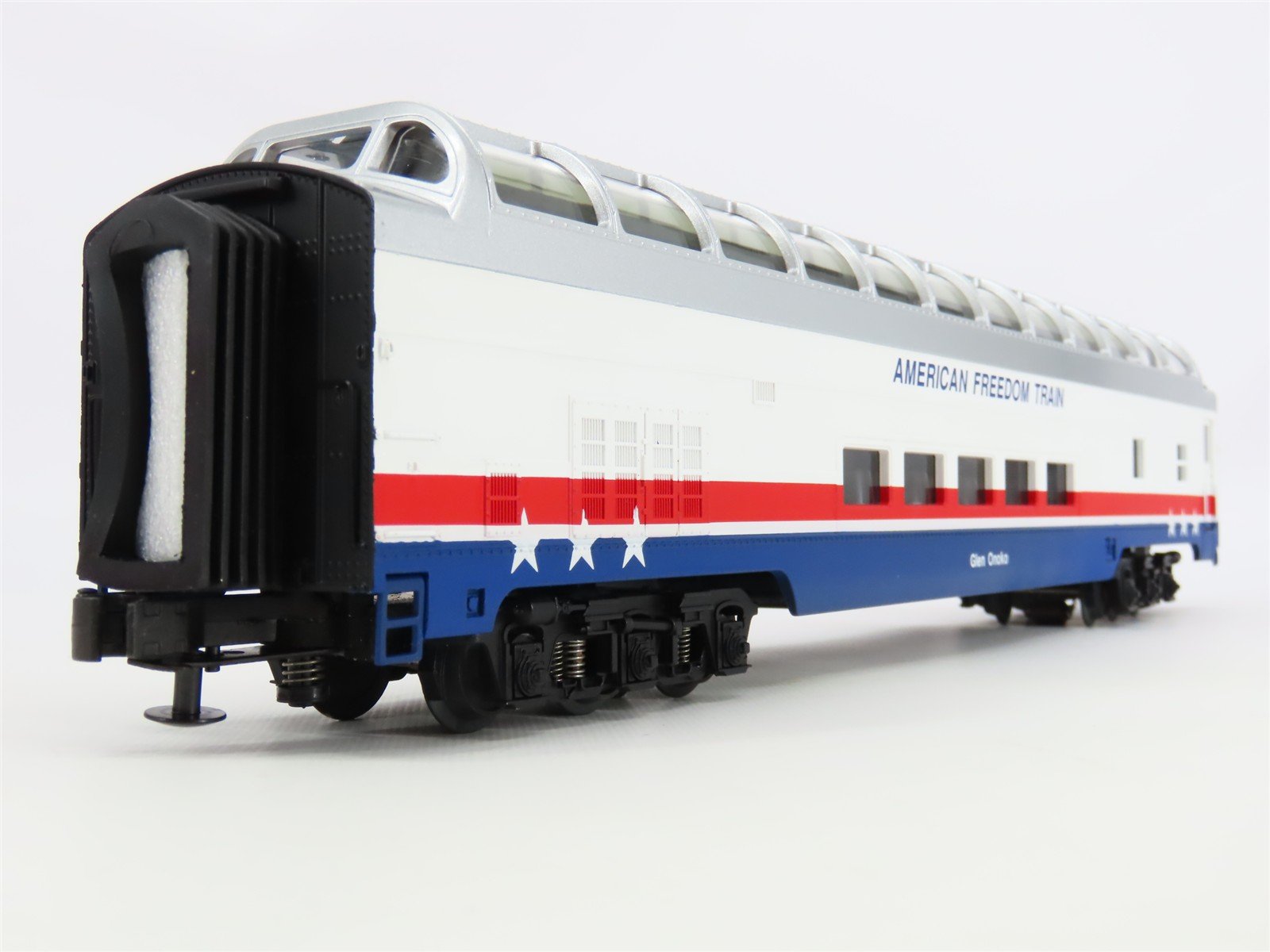 O Gauge 3-Rail MTH 20-6793 American Freedom Glen Onoko Vista Dome Passenger Car