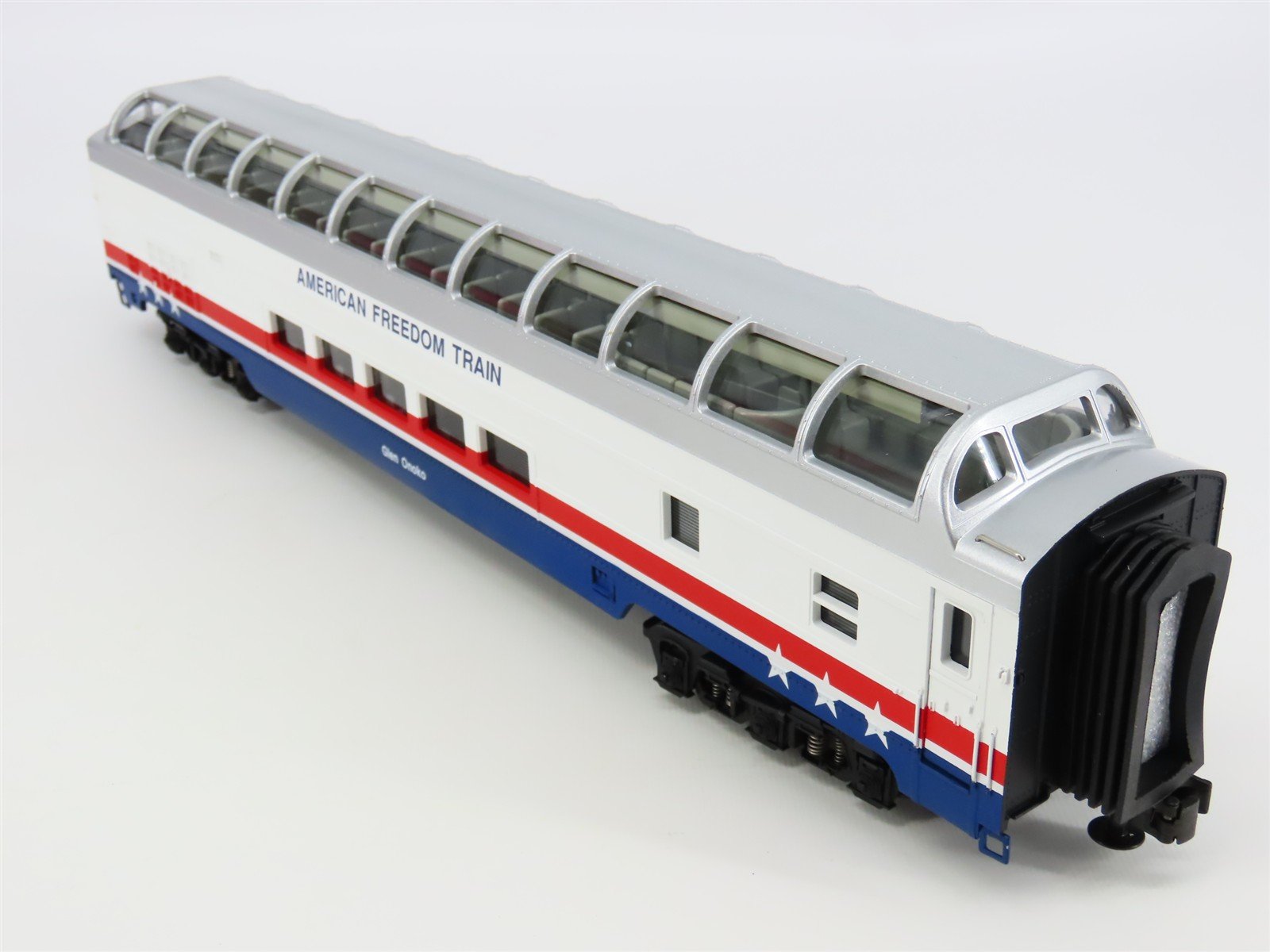 O Gauge 3-Rail MTH 20-6793 American Freedom Glen Onoko Vista Dome Passenger Car