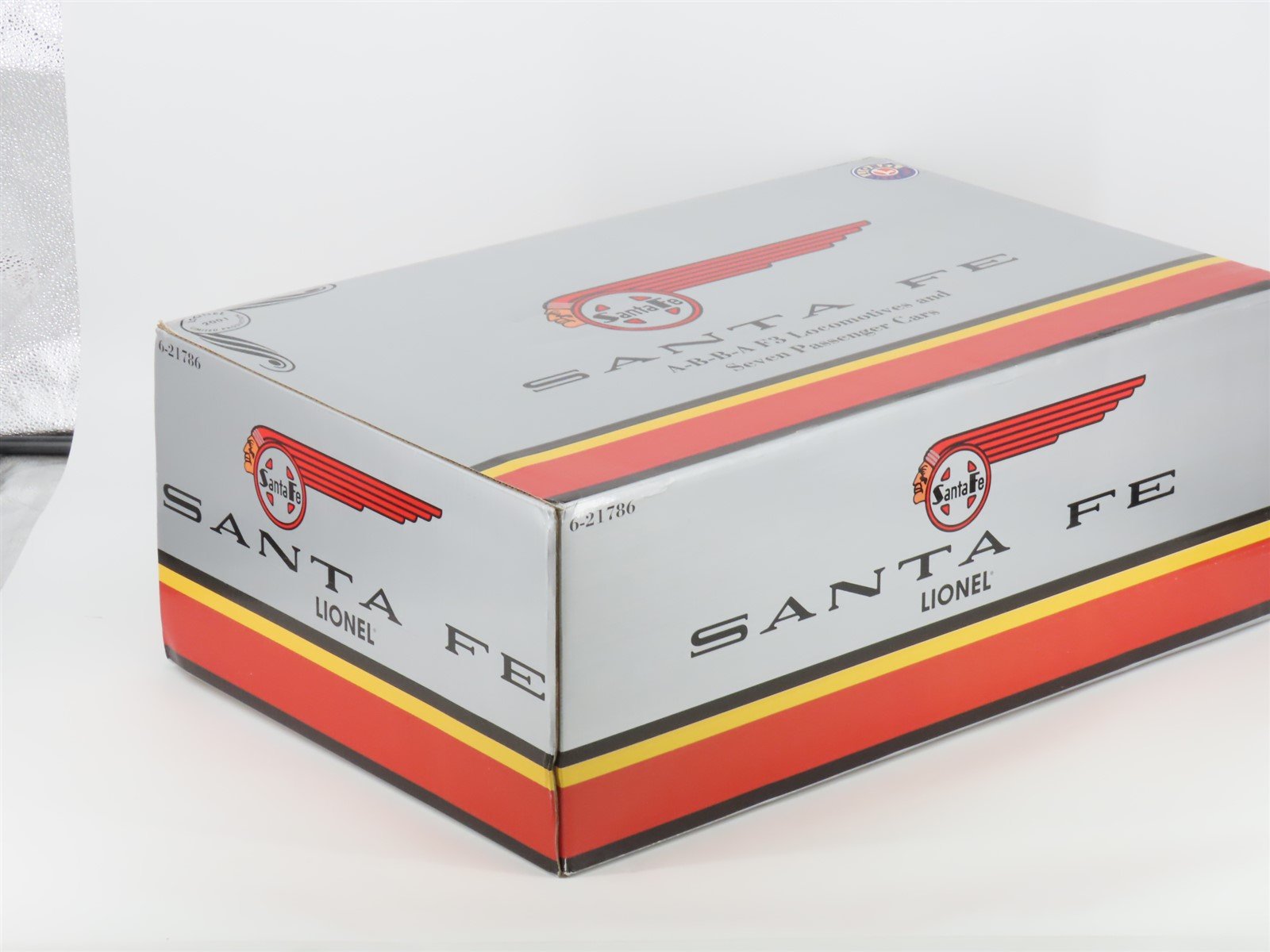 O Gauge 3-Rail Lionel 6-21786 ATSF Santa Fe F3 A/B/B/A Diesel Passenger Set