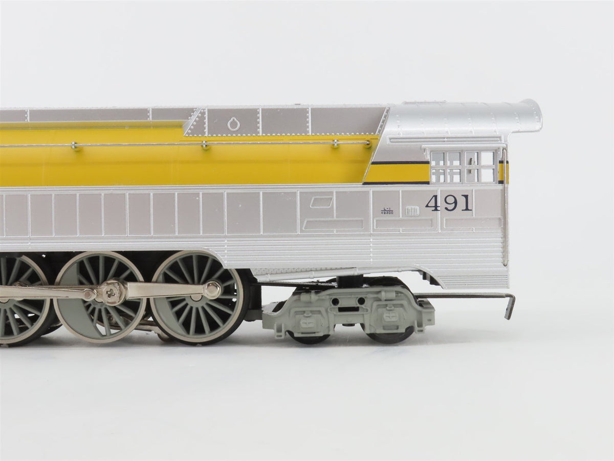 O Gauge 3-Rail MTH 30-1161-1 C&amp;O Chesapeake &amp; Ohio 4-6-4 Steam Loco #491 w/Sound