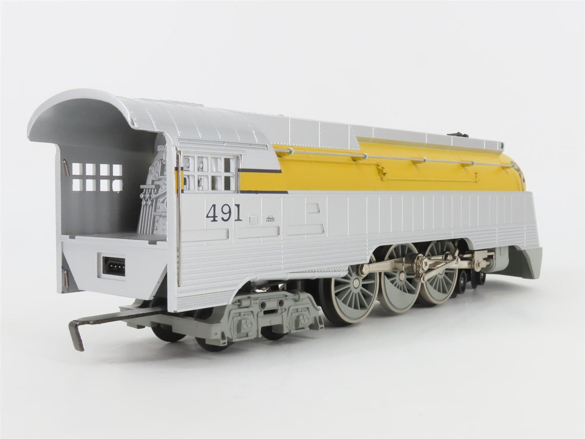 O Gauge 3-Rail MTH 30-1161-1 C&amp;O Chesapeake &amp; Ohio 4-6-4 Steam Loco #491 w/Sound