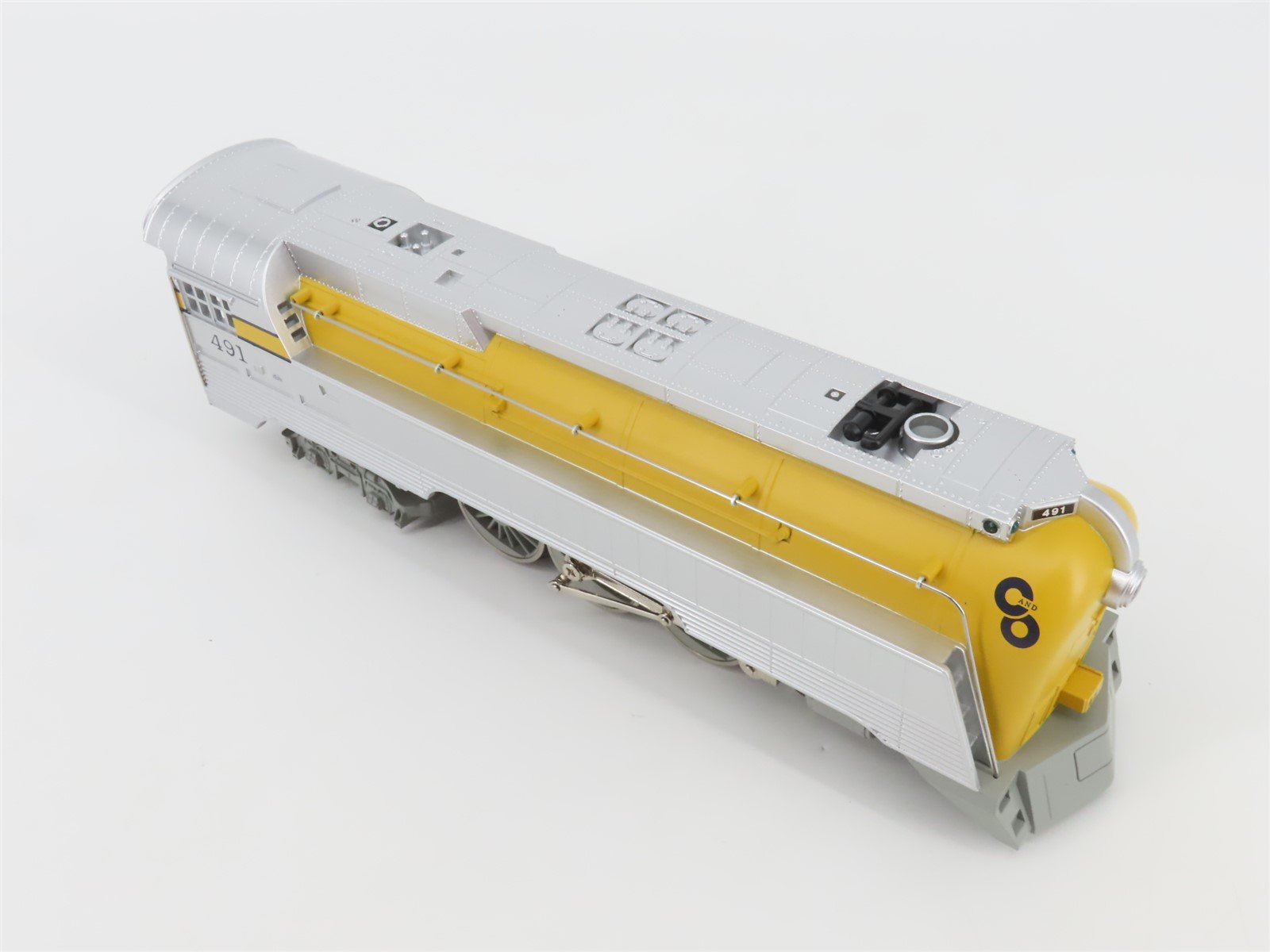 O Gauge 3-Rail MTH 30-1161-1 C&O Chesapeake & Ohio 4-6-4 Steam Loco #491 w/Sound