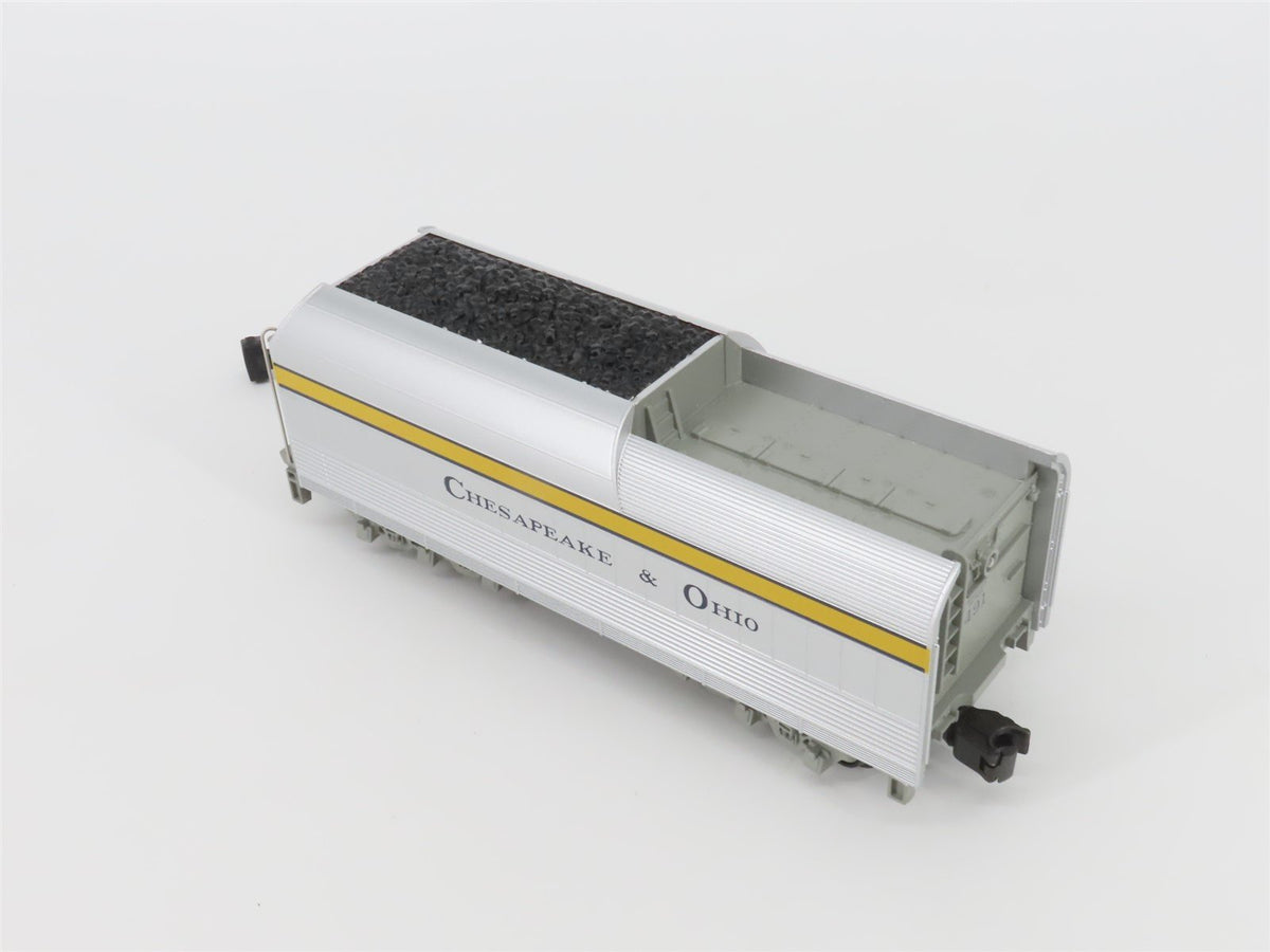 O Gauge 3-Rail MTH 30-1161-1 C&amp;O Chesapeake &amp; Ohio 4-6-4 Steam Loco #491 w/Sound