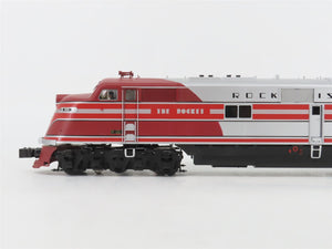 O Gauge 3-Rail Lionel 6-14521 RI Rock Island E6 A/A Diesel Locomotive Set w/TMCC