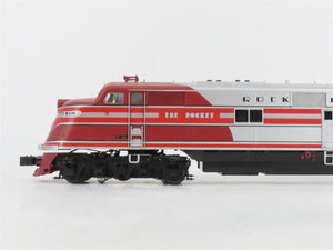 O Gauge 3-Rail Lionel 6-14521 RI Rock Island E6 A/A Diesel Locomotive Set w/TMCC
