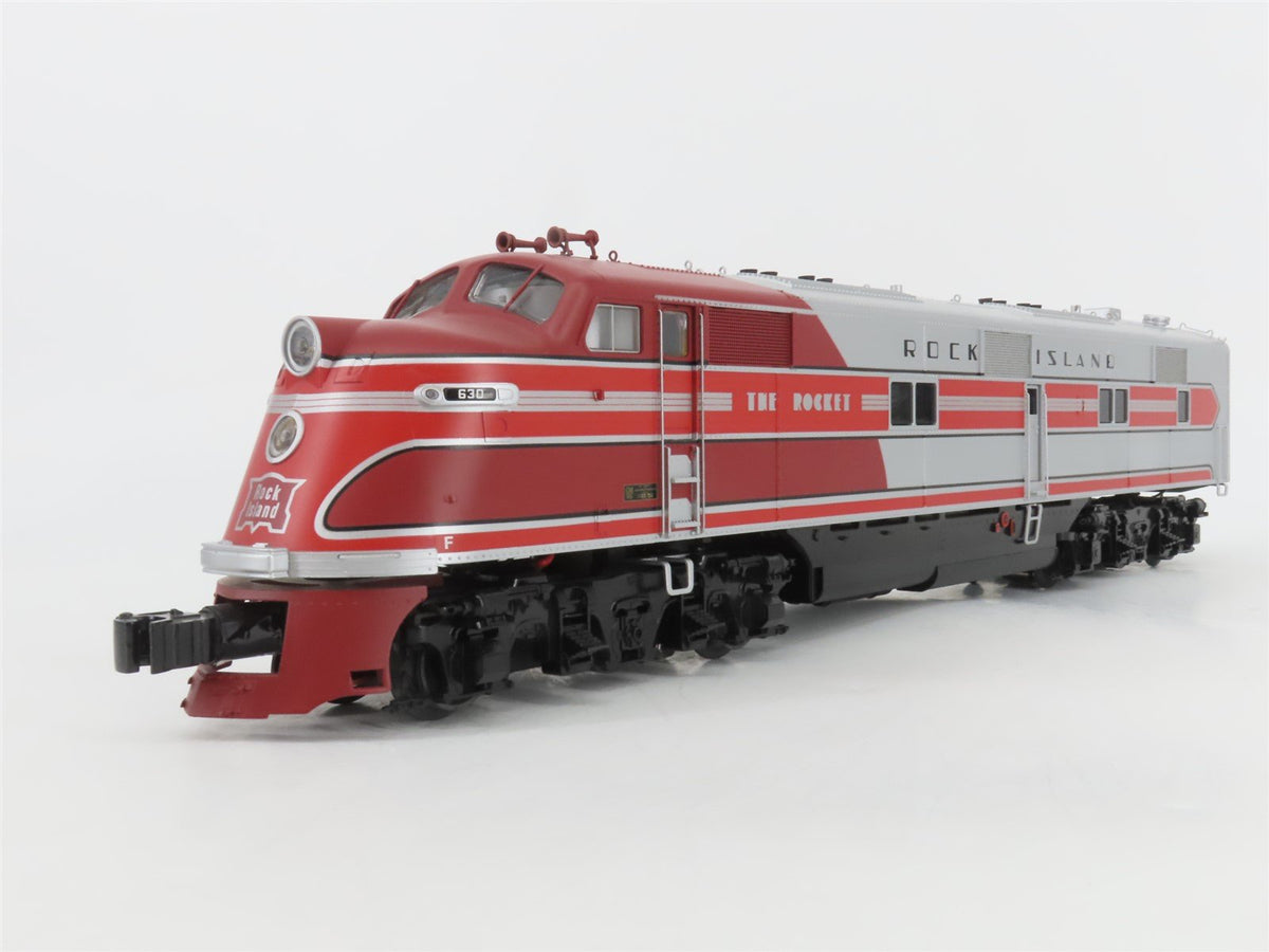 O Gauge 3-Rail Lionel 6-14521 RI Rock Island E6 A/A Diesel Locomotive Set w/TMCC