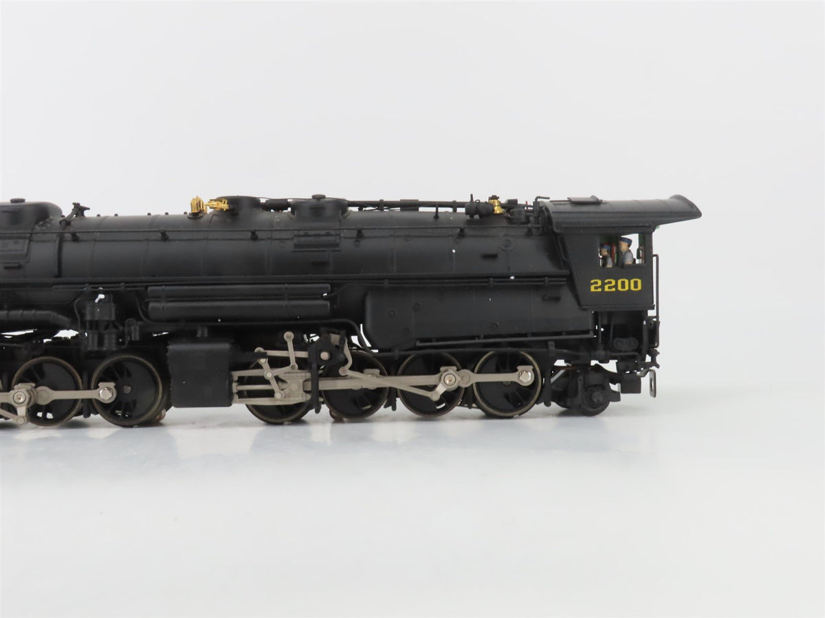 O Gauge 3-Rail Lionel 6-28085 N&amp;W Railway 2-8-8-2 Y6b Steam Loco #2200 w/TMCC