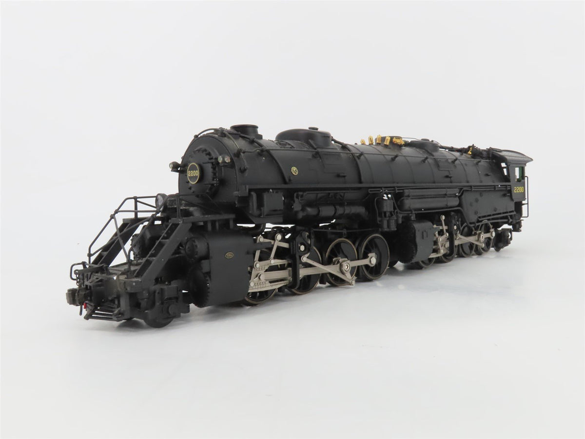 O Gauge 3-Rail Lionel 6-28085 N&amp;W Railway 2-8-8-2 Y6b Steam Loco #2200 w/TMCC