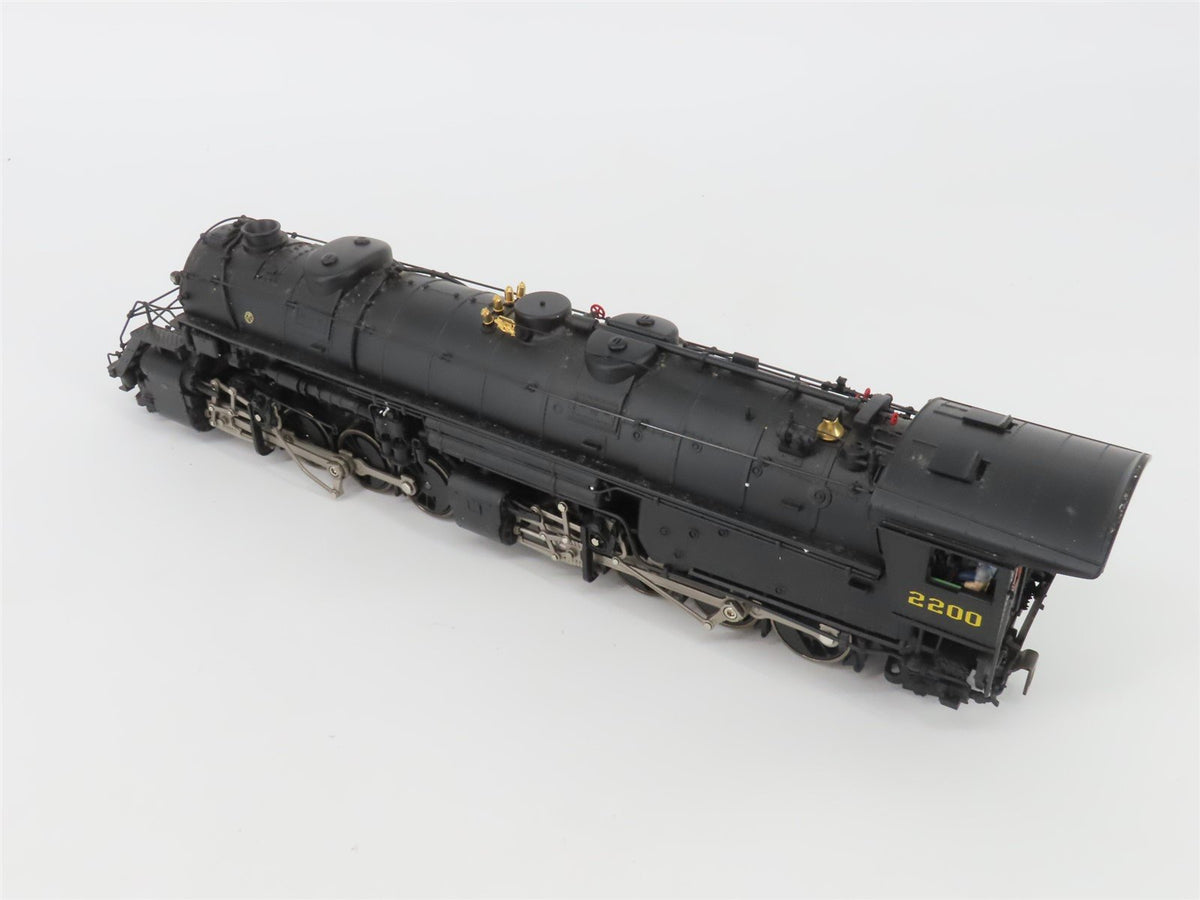 O Gauge 3-Rail Lionel 6-28085 N&amp;W Railway 2-8-8-2 Y6b Steam Loco #2200 w/TMCC
