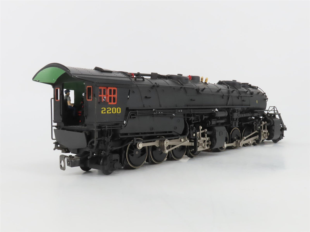 O Gauge 3-Rail Lionel 6-28085 N&amp;W Railway 2-8-8-2 Y6b Steam Loco #2200 w/TMCC