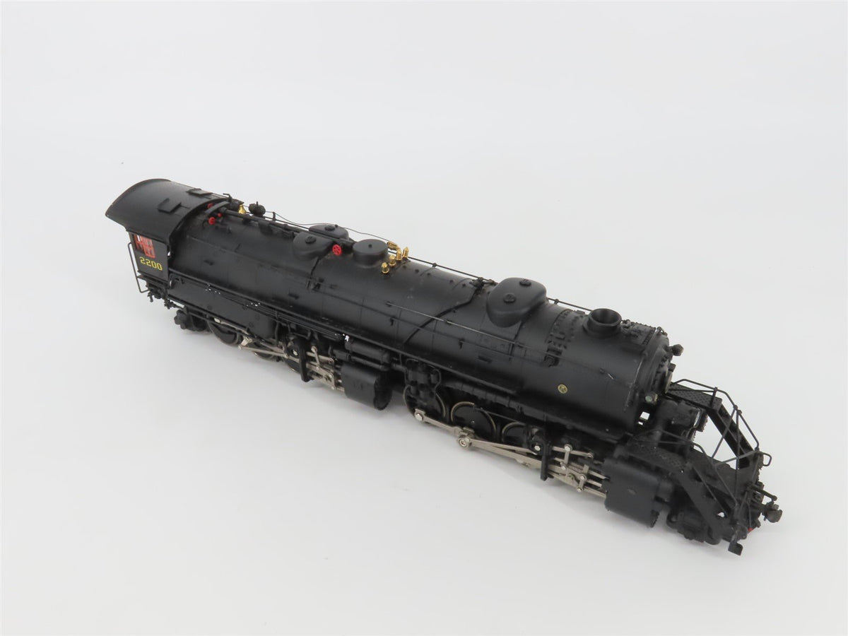 O Gauge 3-Rail Lionel 6-28085 N&amp;W Railway 2-8-8-2 Y6b Steam Loco #2200 w/TMCC
