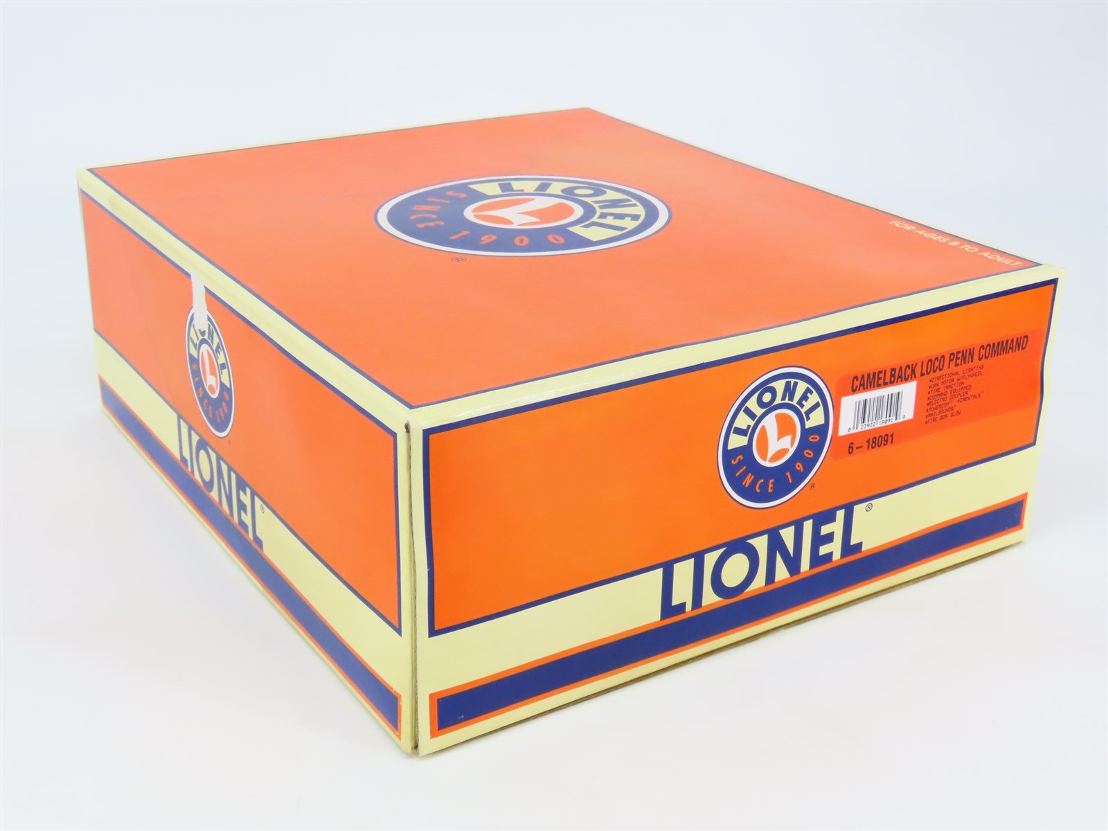 O Gauge 3-Rail Lionel 6-18091 PRR Pennsylvania 2-6-0 Camelback Steam #821 wTMCC