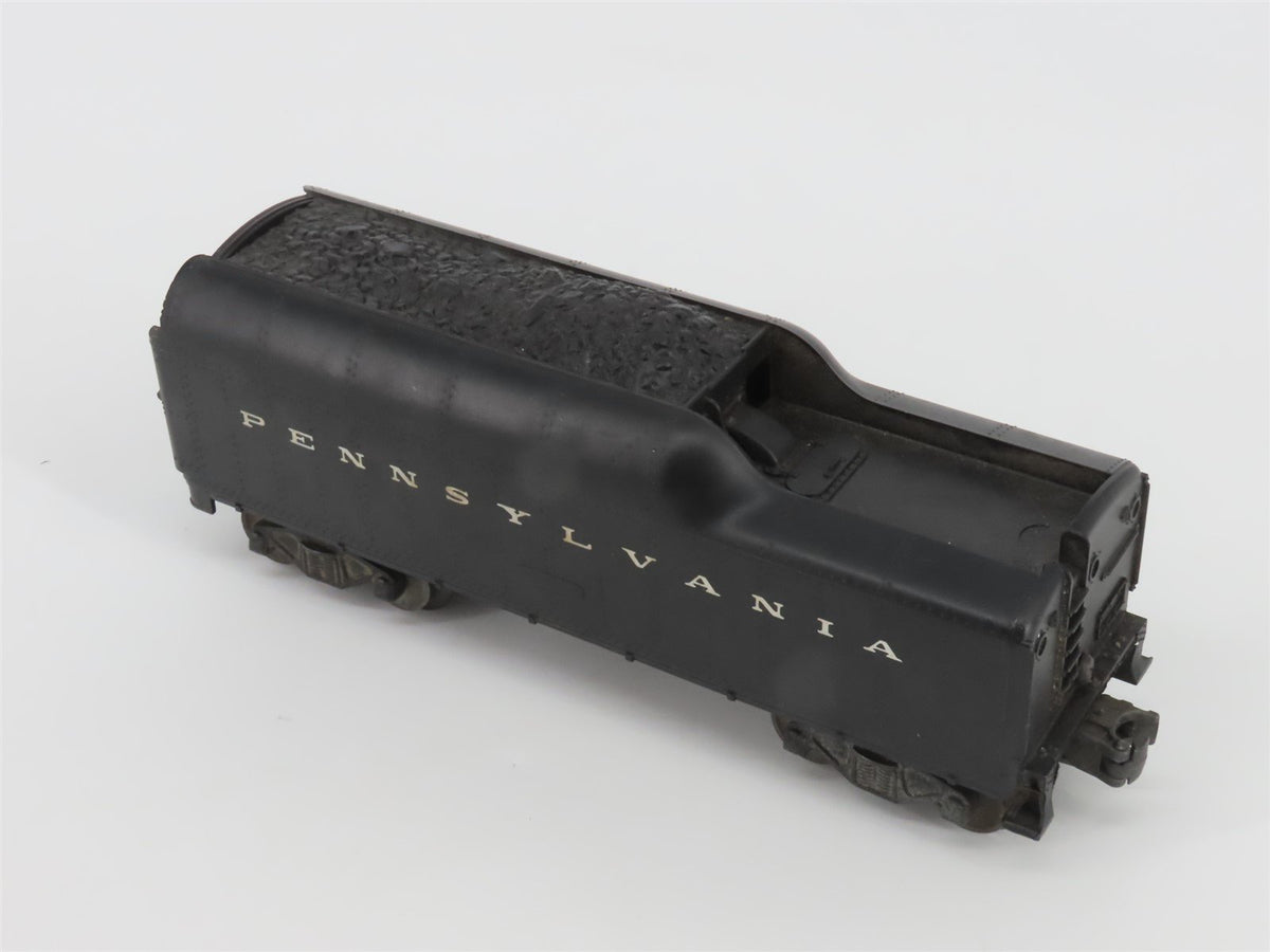 O Gauge 3-Rail Lionel PRR Pennsylvania Steam Locomotive Tender
