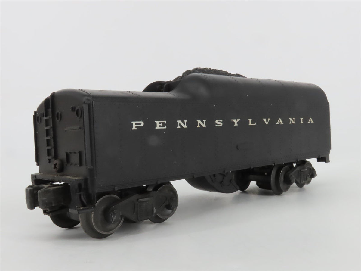 O Gauge 3-Rail Lionel PRR Pennsylvania Steam Locomotive Tender