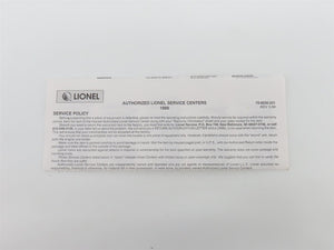 O Gauge 3-Rail Lionel PRR Pennsylvania Steam Locomotive Tender