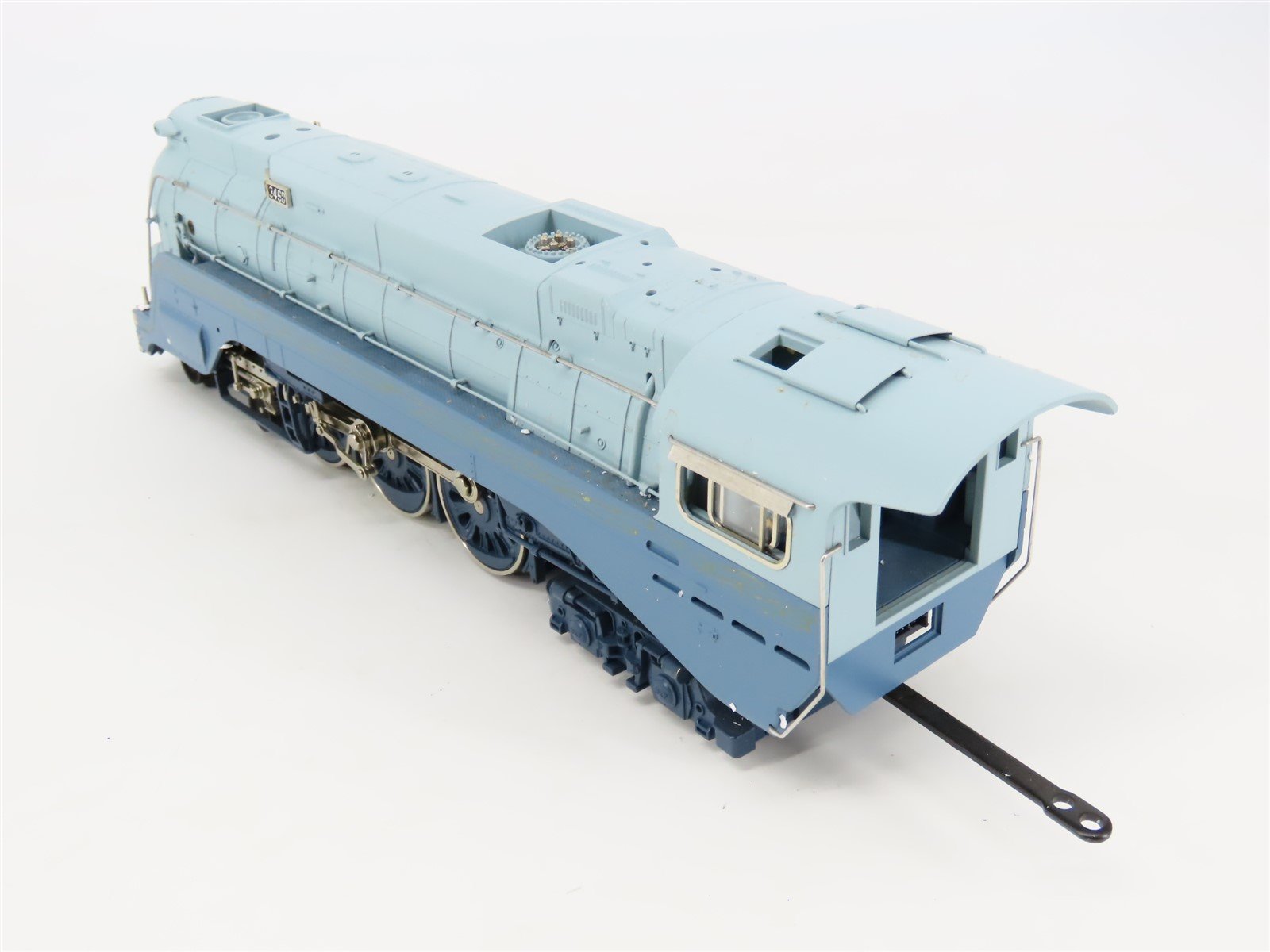 O Gauge 3-Rail MTH 20-3079-1 ATSF Railway Blue 4-6-4 Steam #3460 NEEDS BATTERY