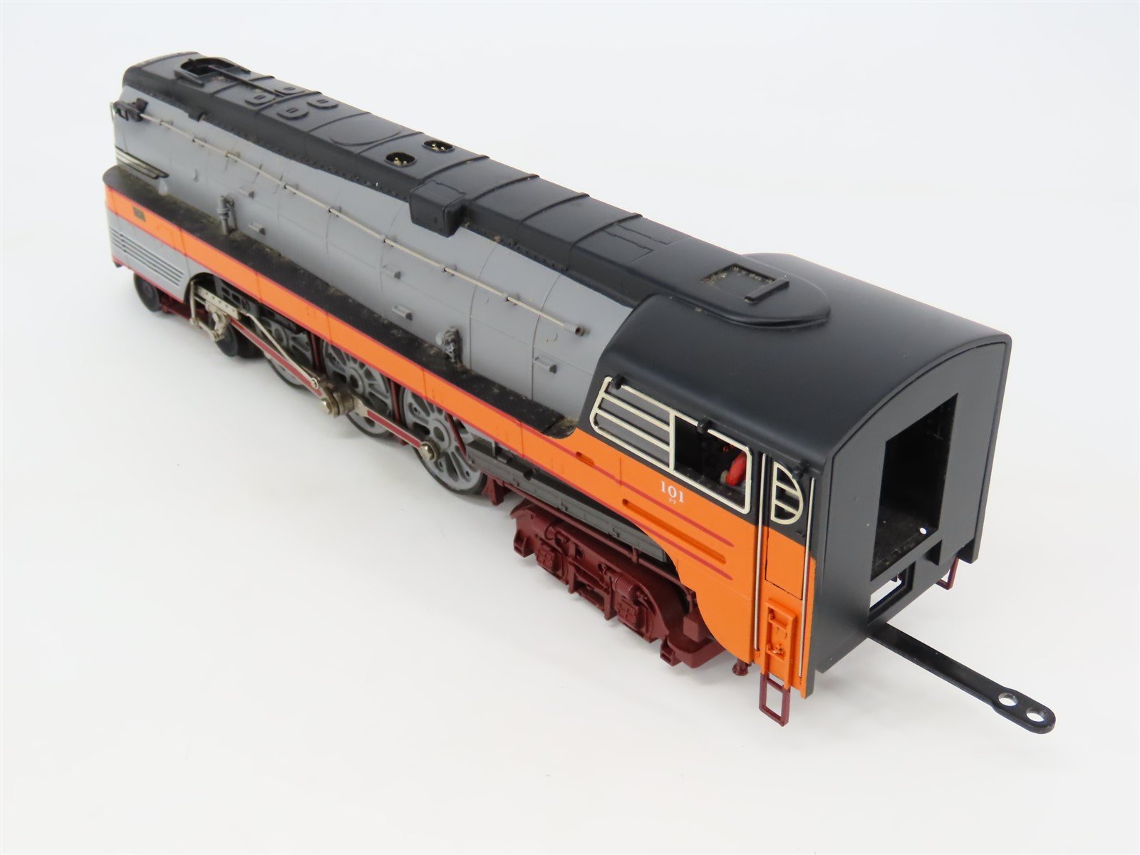 O Gauge 3-Rail MTH 20-3096-1 MILW Hiawatha 4-6-4 Steam #101 NEEDS BATTERY