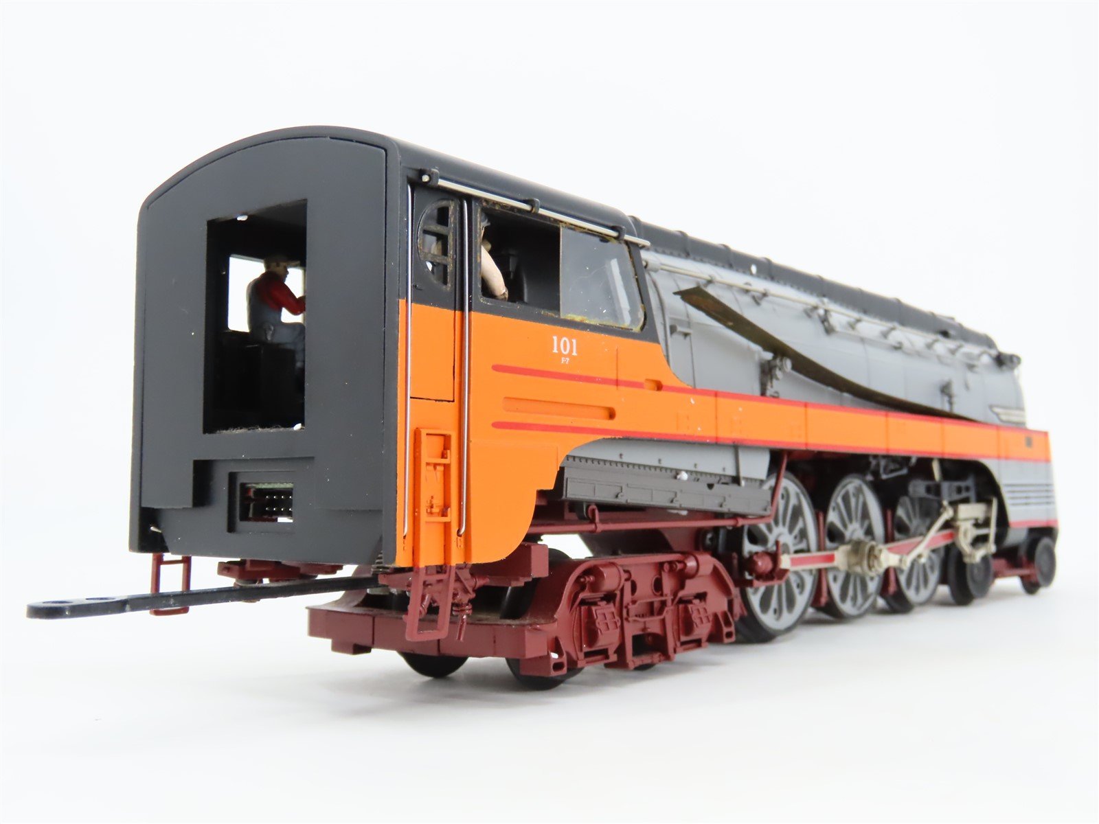 O Gauge 3-Rail MTH 20-3096-1 MILW Hiawatha 4-6-4 Steam #101 NEEDS BATTERY