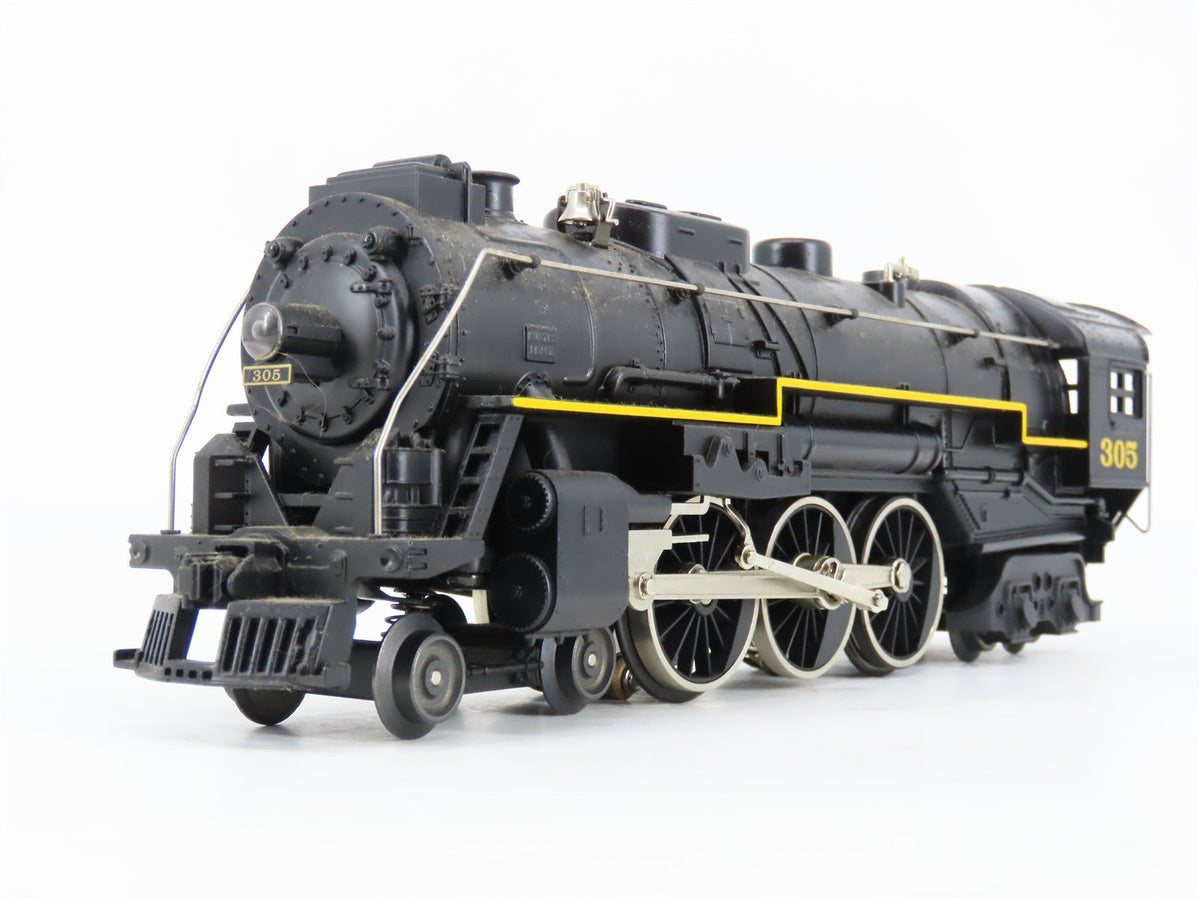 O Gauge 3-Rail Lionel 6-28008 C&amp;O Chesapeake &amp; Ohio 4-6-4 Steam Loco #305 w/TMCC