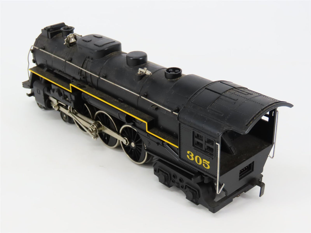 O Gauge 3-Rail Lionel 6-28008 C&amp;O Chesapeake &amp; Ohio 4-6-4 Steam Loco #305 w/TMCC