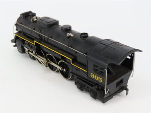 O Gauge 3-Rail Lionel 6-28008 C&O Chesapeake & Ohio 4-6-4 Steam Loco #305 w/TMCC