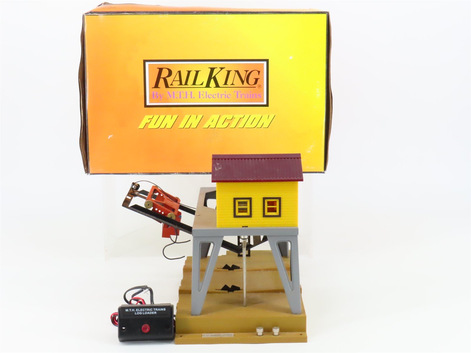 O 1/48 Scale MTH Rail King 30-9119 Log Loader No. 787