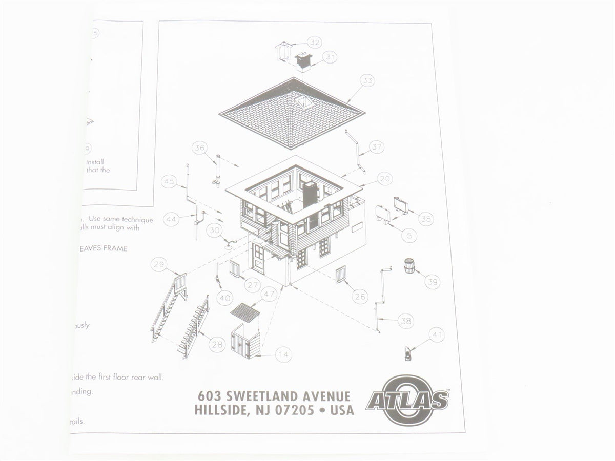 O 1/48 Scale Atlas Kit #6900 Signal Tower