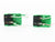 O 1/48 Scale MTH Rail King 1032 Die-Cast Street Lamp No. 64 Set of 2