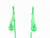 O 1/48 Scale MTH Rail King 1032 Die-Cast Street Lamp No. 64 Set of 2