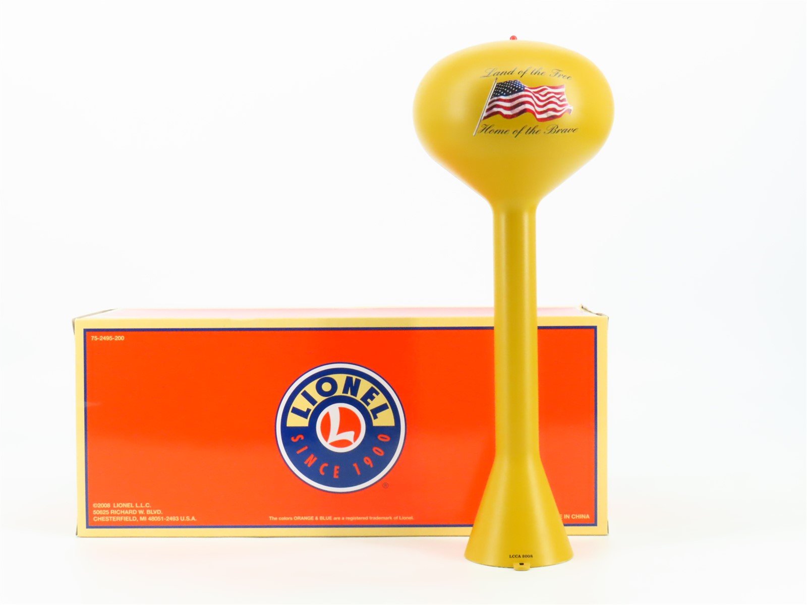 O 1/48 Scale Lionel 6-52495 LCCA 2008 UP Union Pacific Water Tower