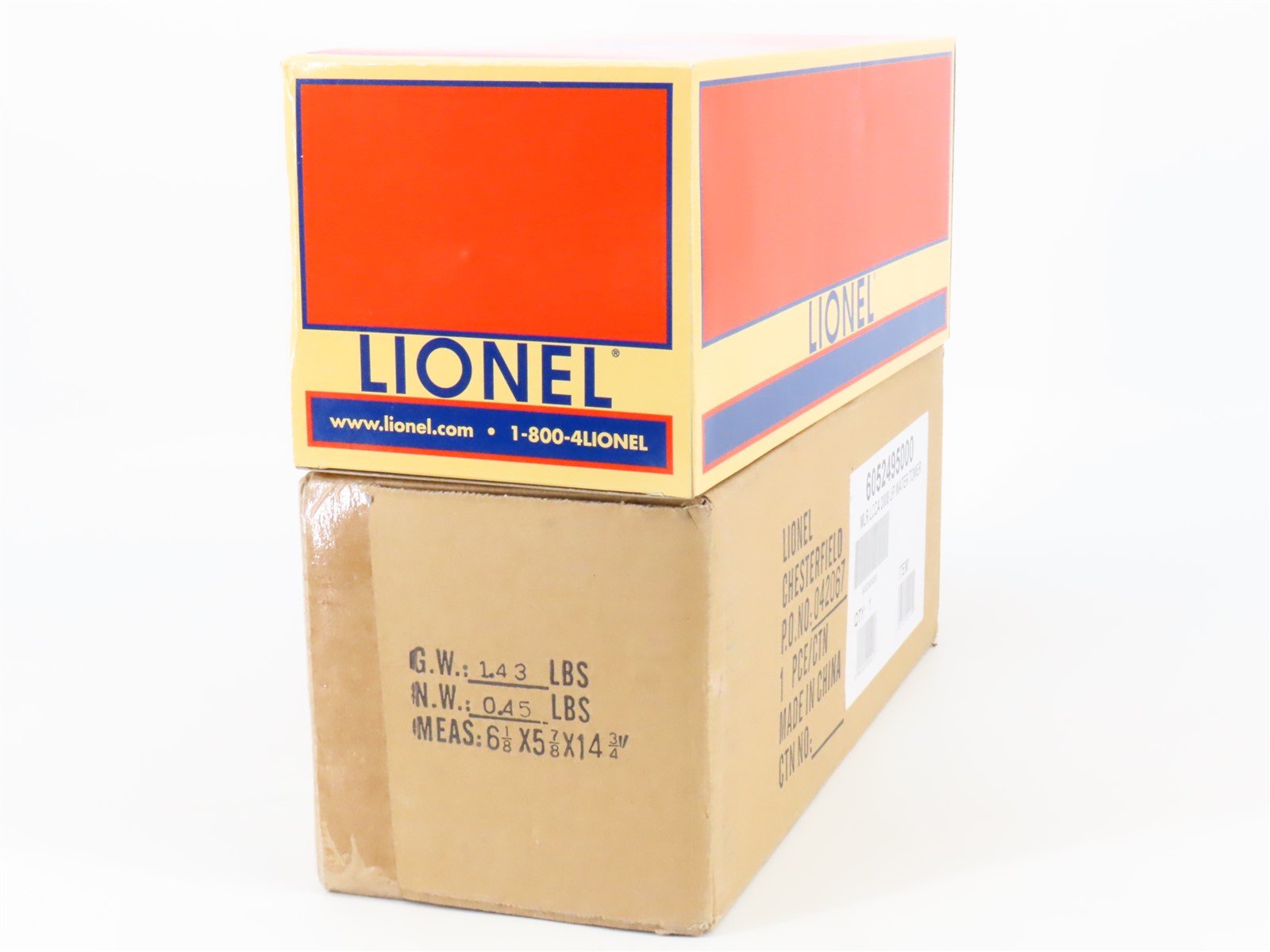 O 1/48 Scale Lionel 6-52495 LCCA 2008 UP Union Pacific Water Tower