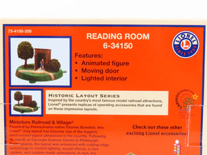 O 1/48 Scale Lionel 6-34150 Animated Reading Room