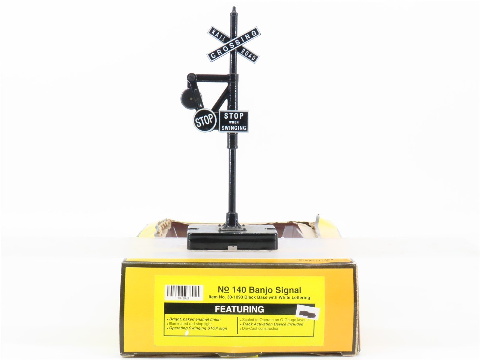 O 1/48 Scale MTH Rail King 30-1093 Banjo Signal No. 140