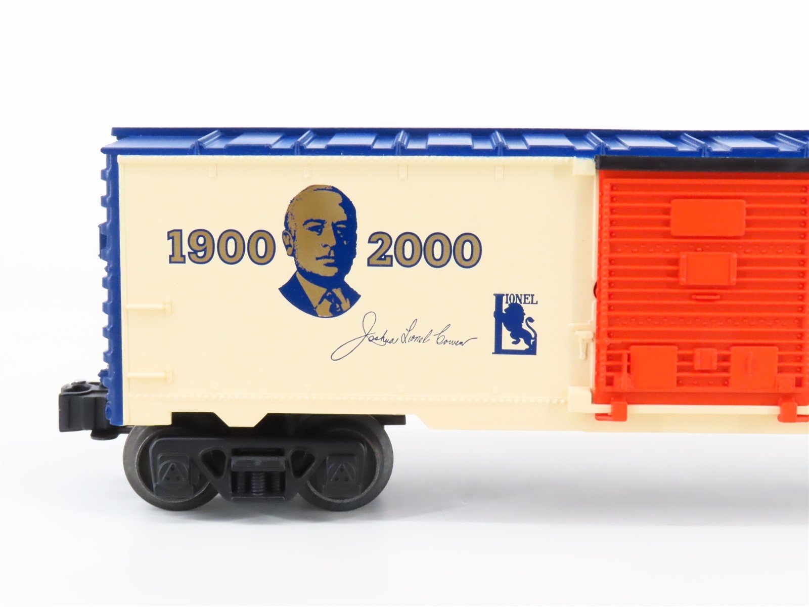 O 3-Rail Lionel 6-19991 LRRC Gold Member Box Car Centennial Celebration Set