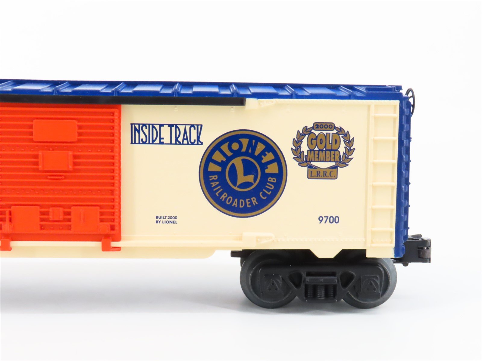 O 3-Rail Lionel 6-19991 LRRC Gold Member Box Car Centennial Celebration Set