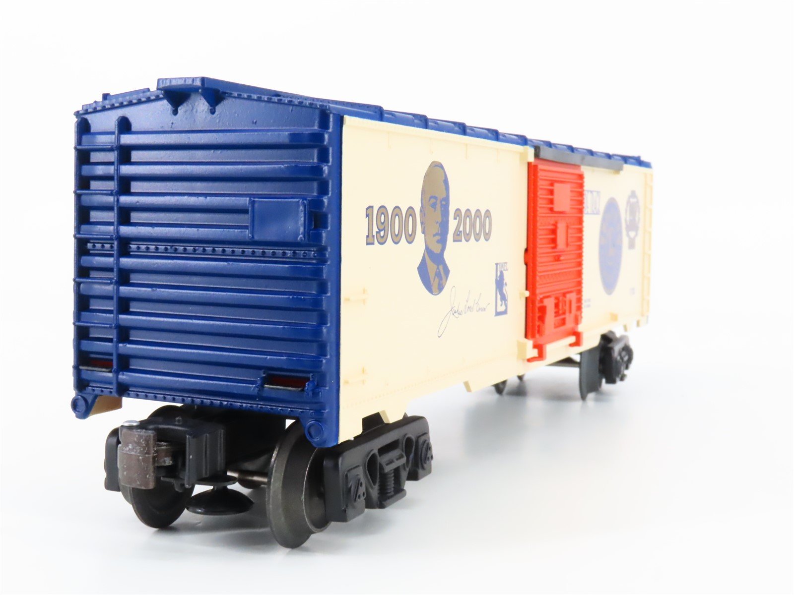 O 3-Rail Lionel 6-19991 LRRC Gold Member Box Car Centennial Celebration Set