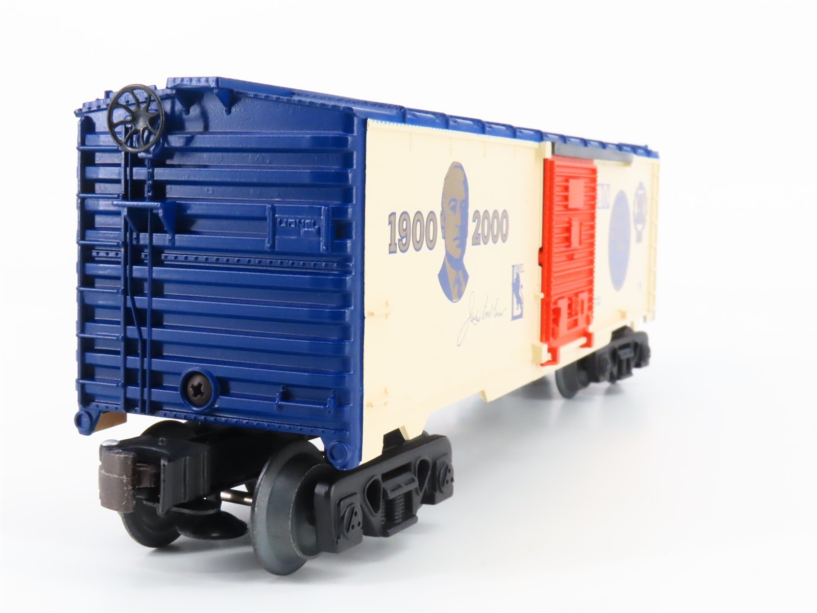 O 3-Rail Lionel 6-19991 LRRC Gold Member Box Car Centennial Celebration Set