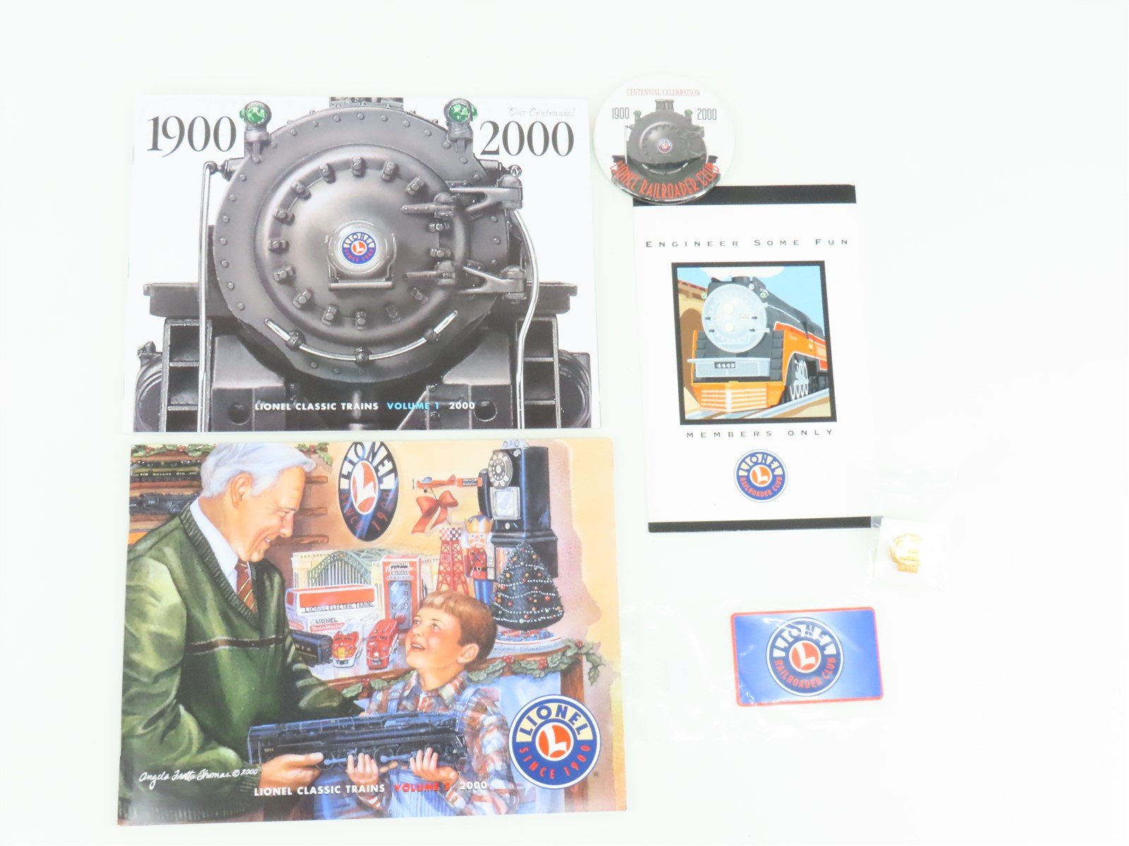 O 3-Rail Lionel 6-19991 LRRC Gold Member Box Car Centennial Celebration Set