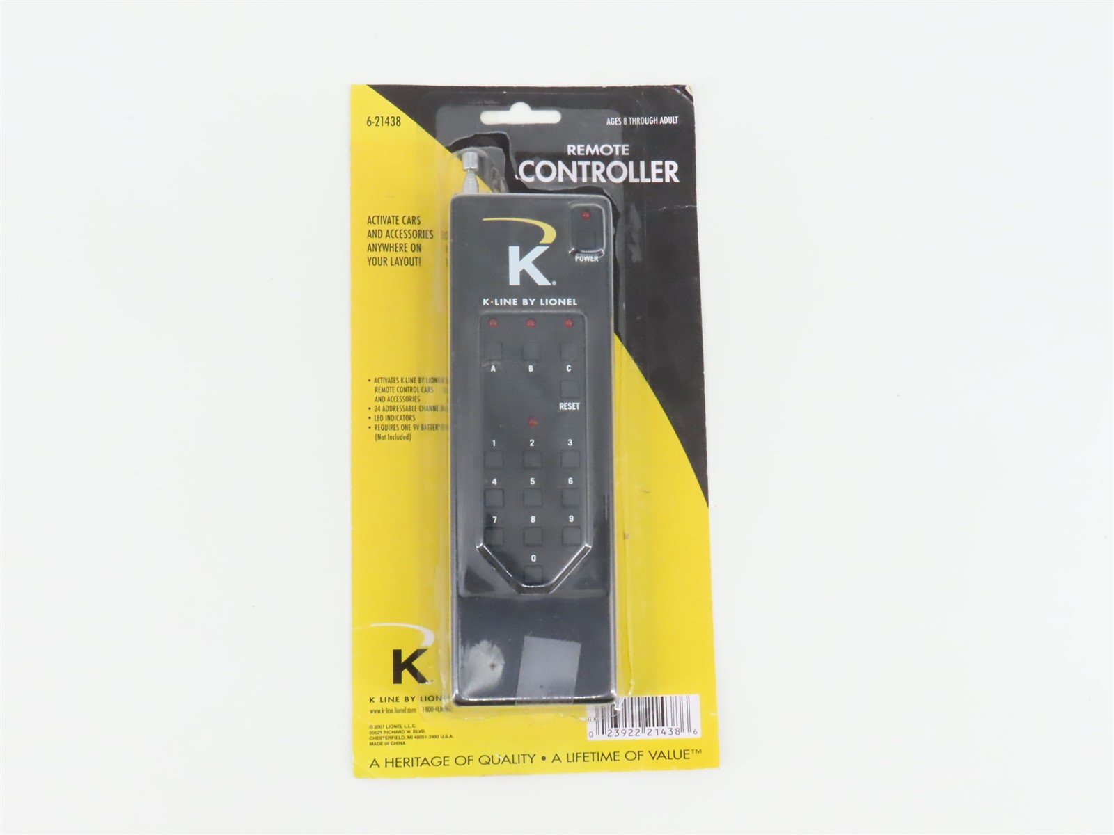 K-Line by Lionel 6-21438 Handheld Remote Controller for Cars & Accessories