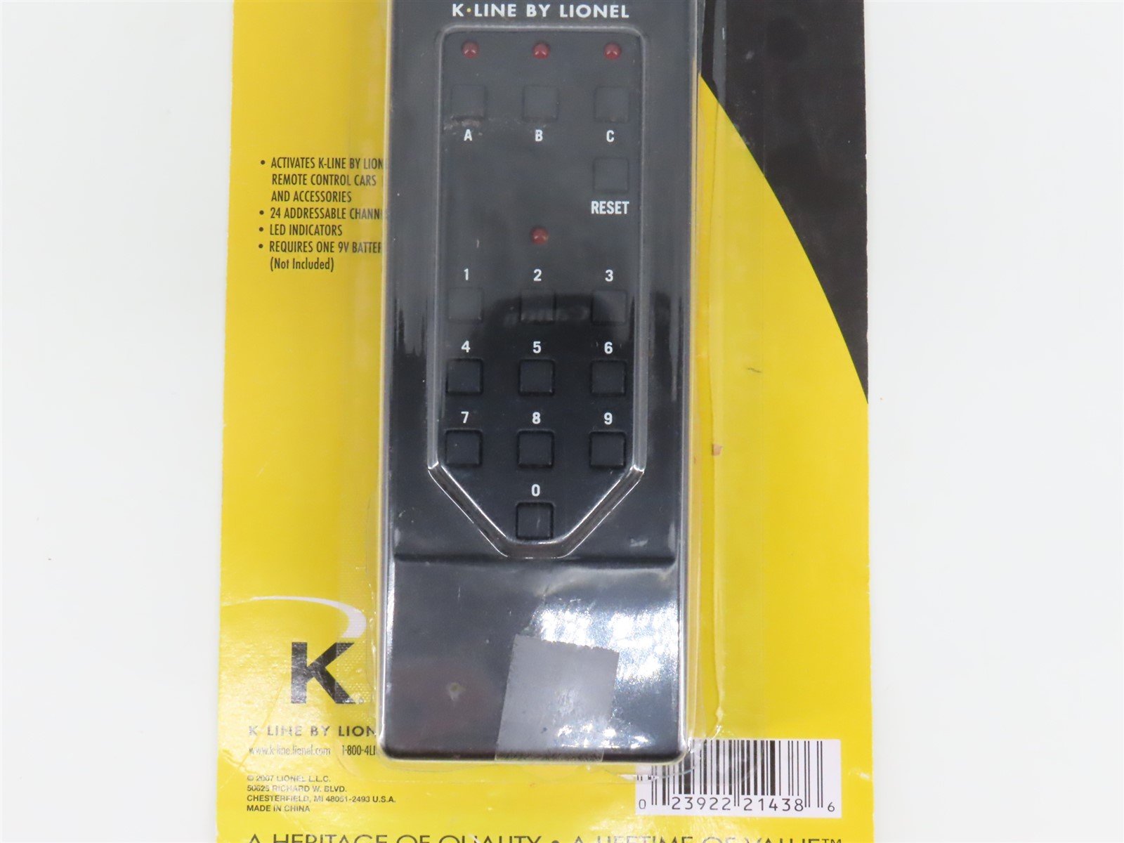 K-Line by Lionel 6-21438 Handheld Remote Controller for Cars & Accessories