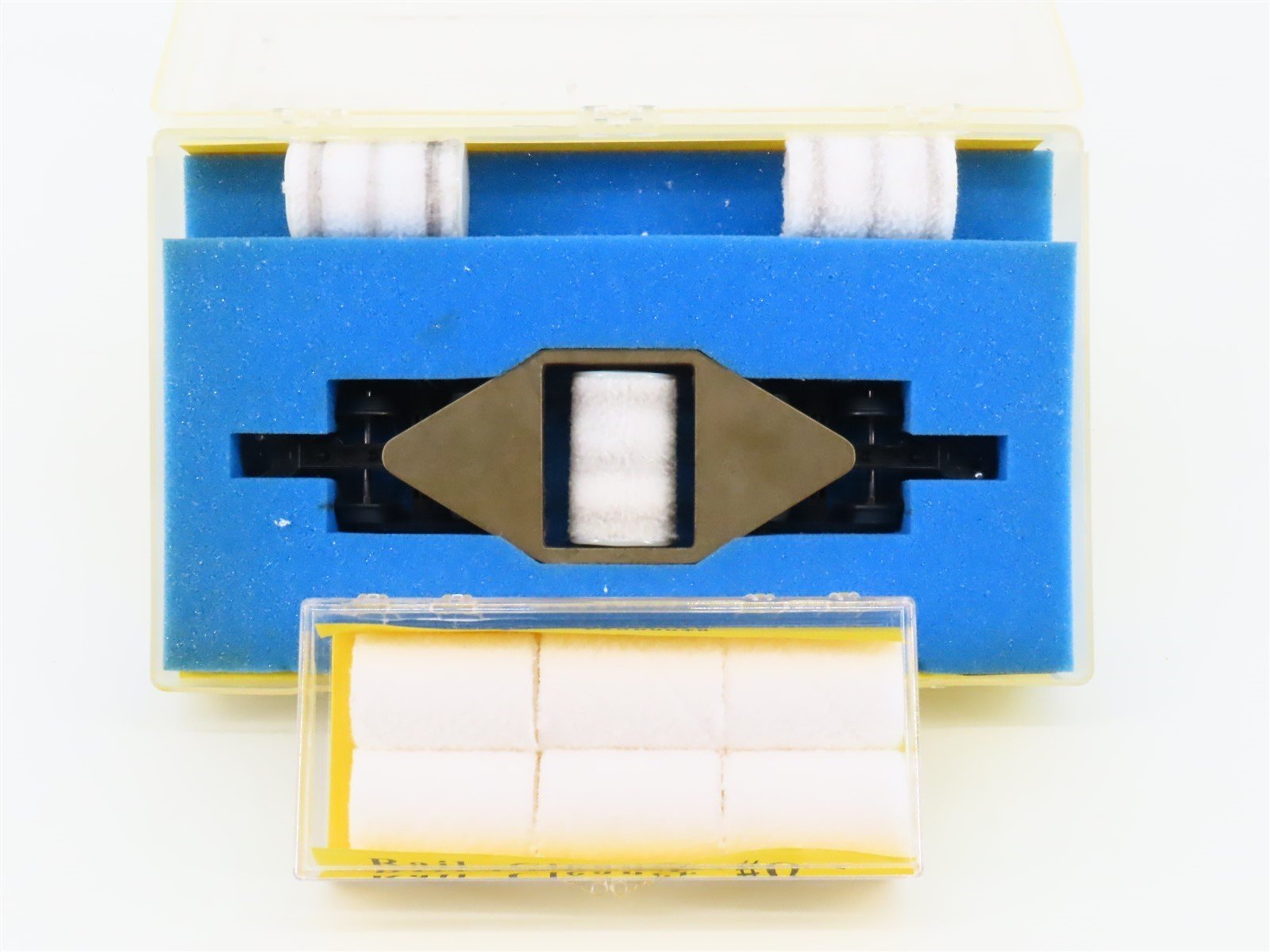 O Gauge 3-Rail Centerline Products BRASS #O-1 Rail Cleaner Car & Roller Covers